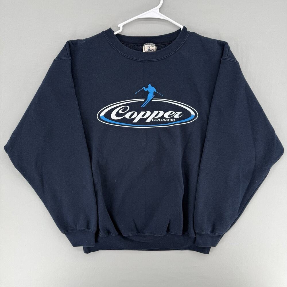 Vintage 90s Copper Colorado Sweatshirt Mens Size XL Snow Ski Resort Made In USA